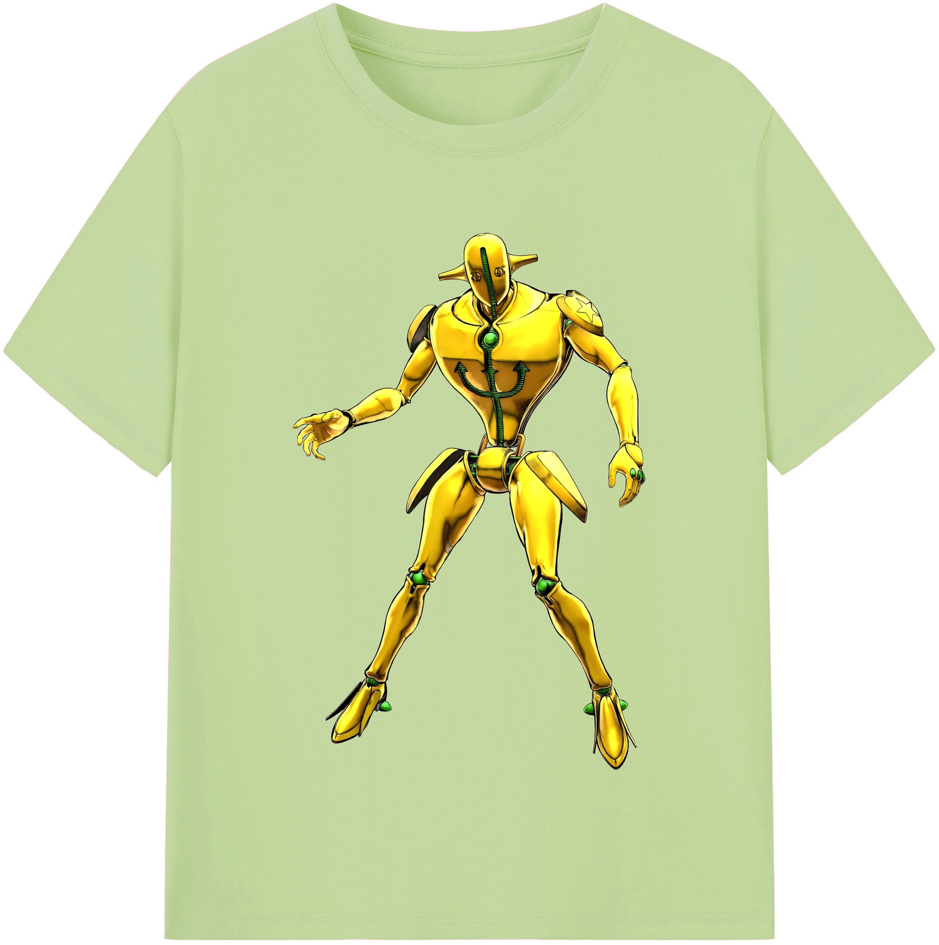 （画像用） ジョジョの奇妙な冒険 JoJo's Bizarre Adventure 綿100％半袖Tシャツ（フロントプリント）